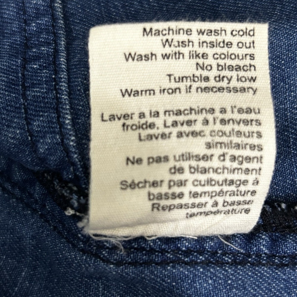 Wilfred Blue Denim Mini Dress - Picture 11 of 14